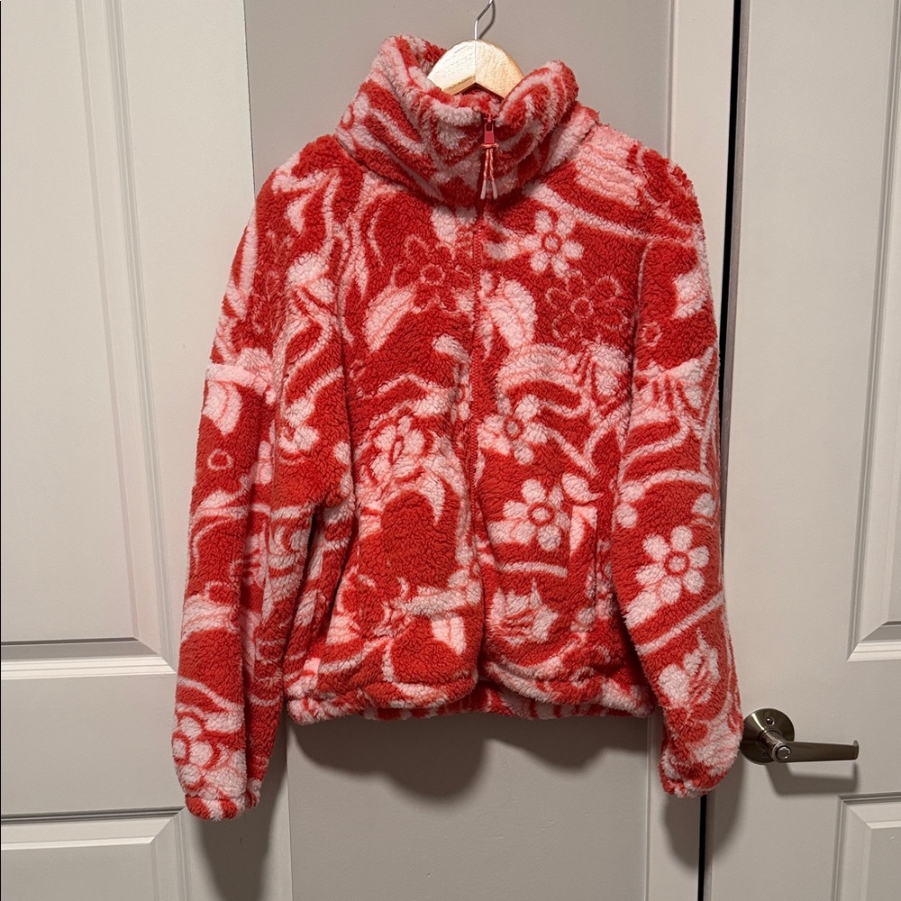 American Eagle Full Zip Sherpa Jacket
